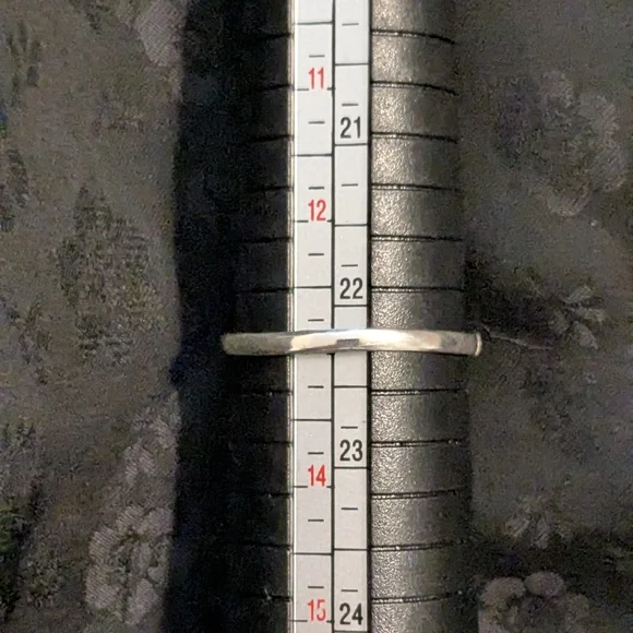 🆕 925 Solid Sterling Silver Ring Genuine Natural Emerald Ring Size 13 - Picture 8 of 11